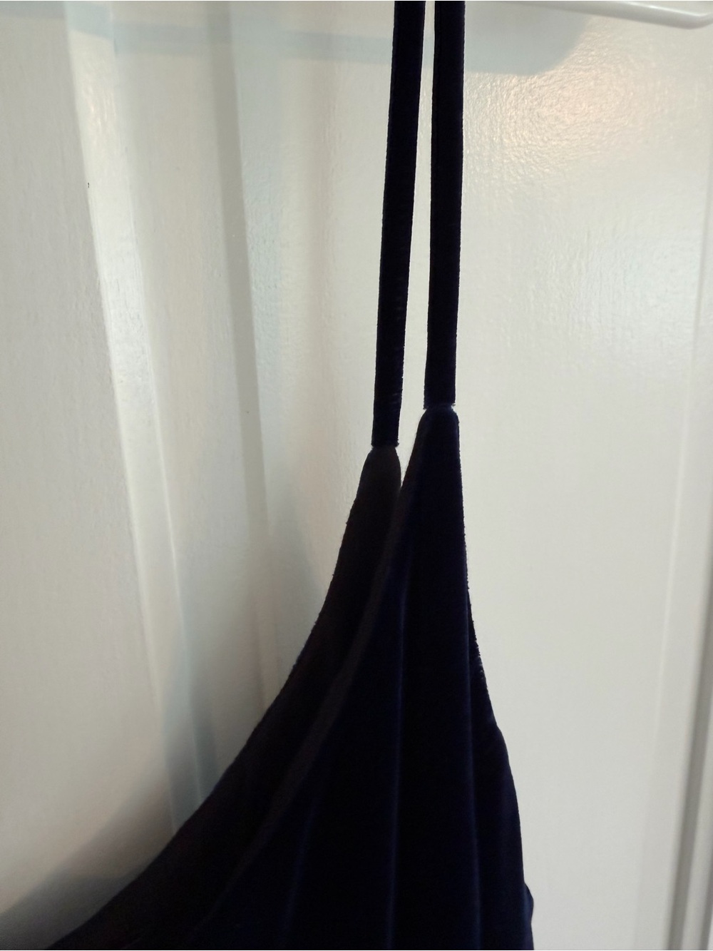 Reformation Navy Velvet Slip Maxi Dress - Picture 4 of 13